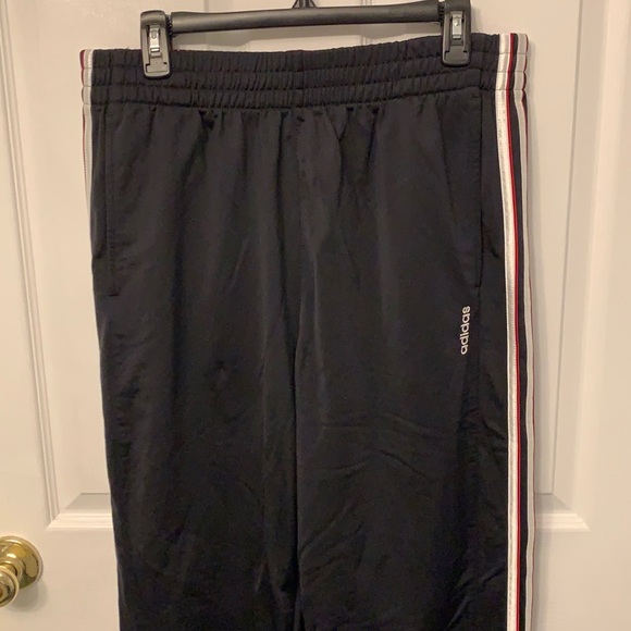 Black, White, and, Red Adidas sweatpants #Adidas - Picture 7 of 7